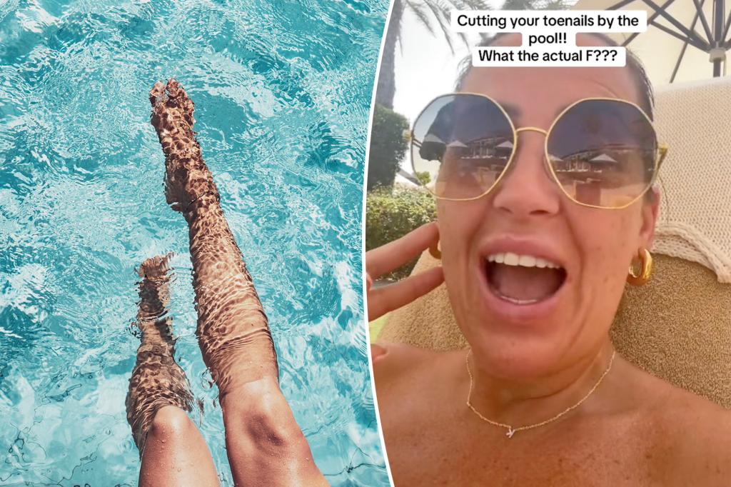 Mum's holiday ruined by stranger's 'gross' hotel pool habit: 'Right at worst'