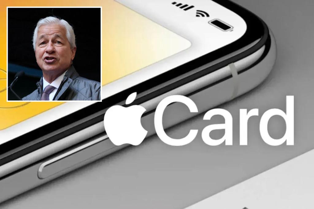 JPMorgan is reportedly in talks with Apple to take over Goldman's credit card program