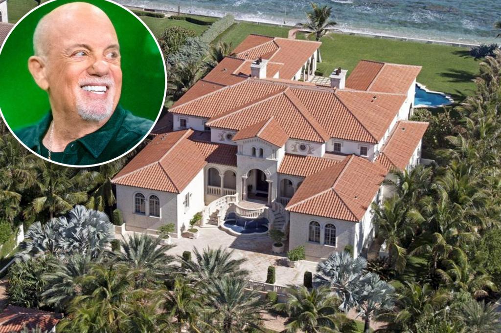 Exclusive | Movin' Out: Billy Joel in contract to sell massive Florida mansion after 6 years of price swings