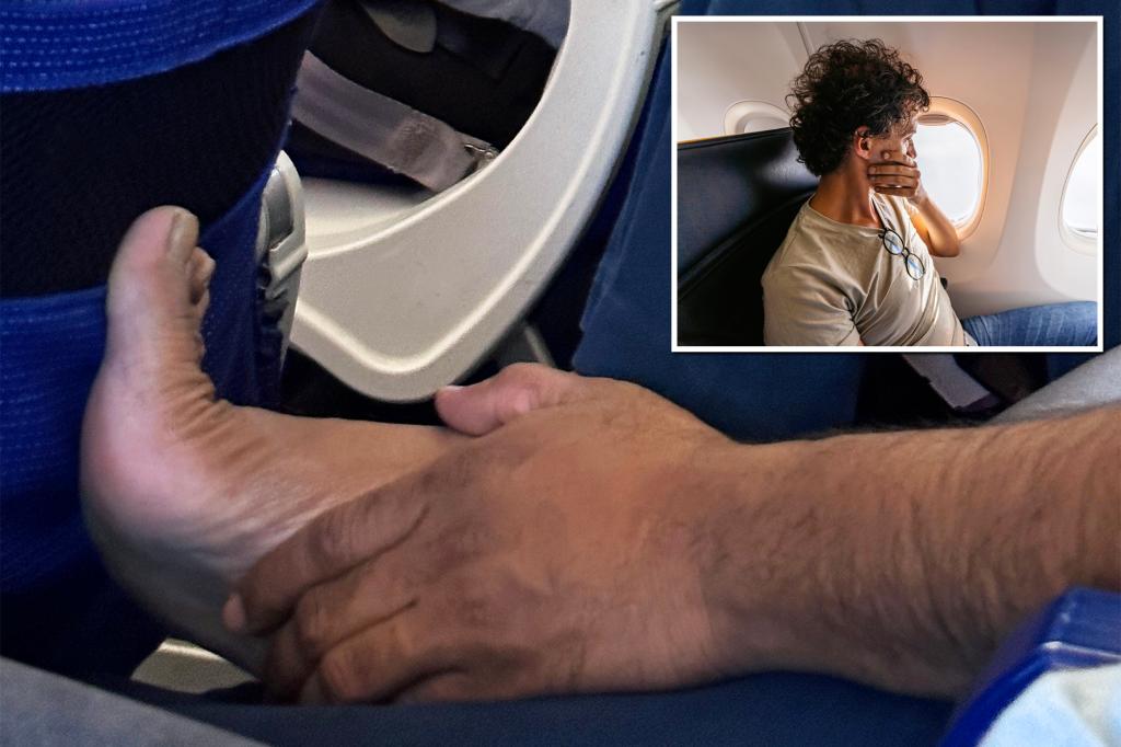 Being too comfortable on a flight can put you off the plane