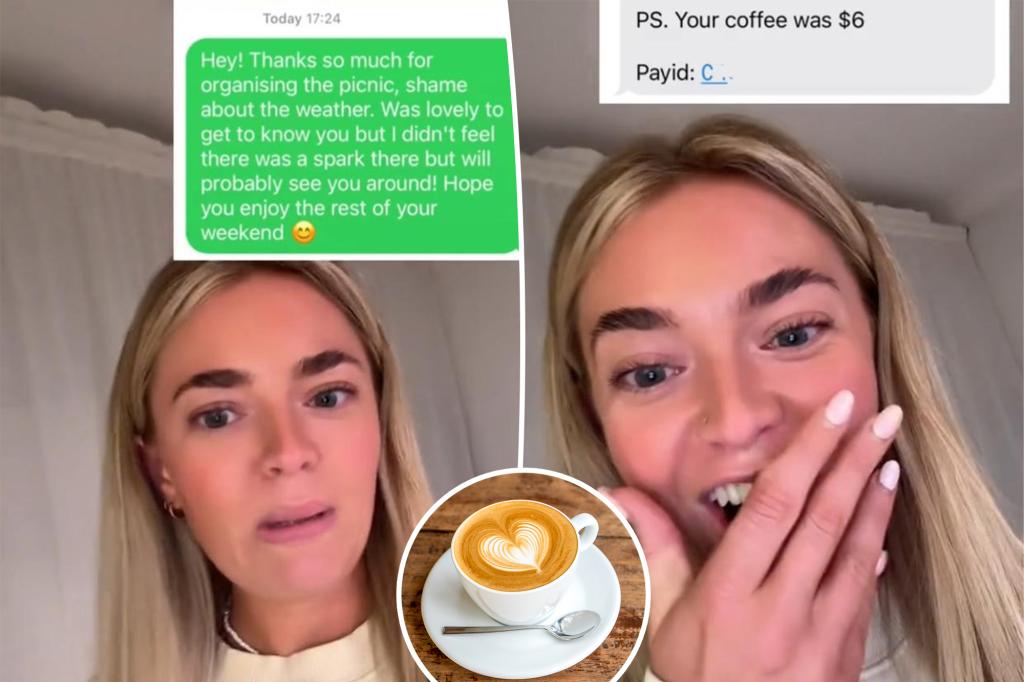 Man's $6 demand after failed coffee date exposes relationship issue